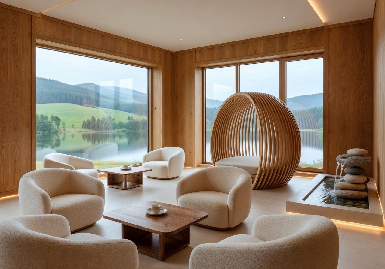 Poland luxury resort wellness interior