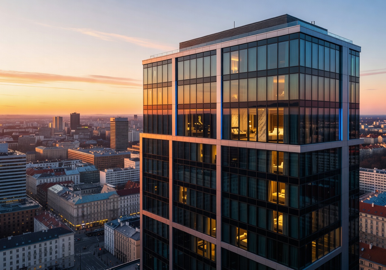 Radisson Blu Sobieski luxury city view hotel